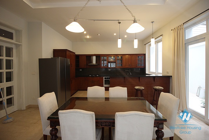 Spacious villa with 5 bedrooms for rent in T block, Ciputra, Hanoi